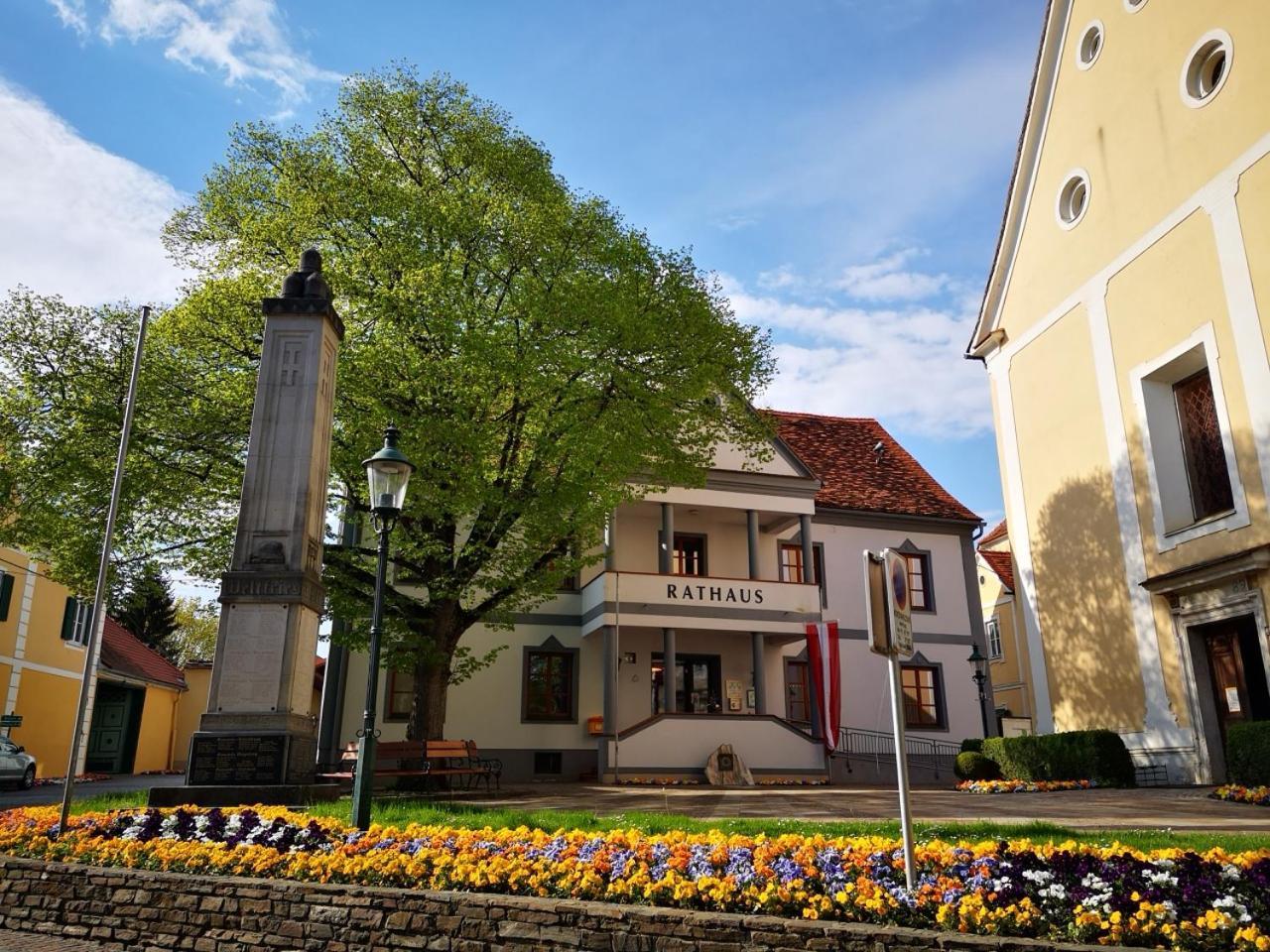 Aparthotel "Goldener Hahn Apartments" Bad Waltersdorf Exterior photo